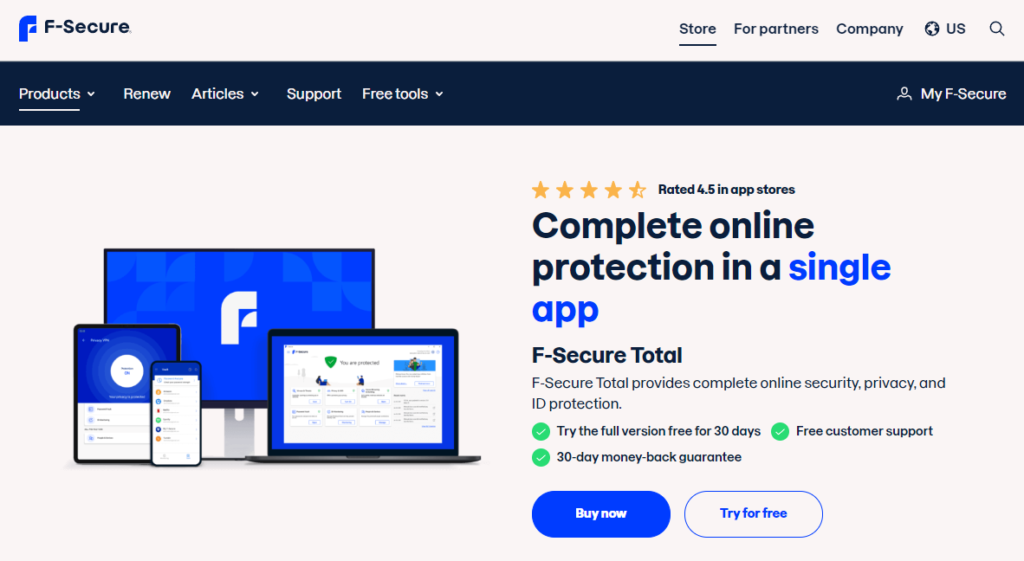 escan internet security: f-secure antivirus