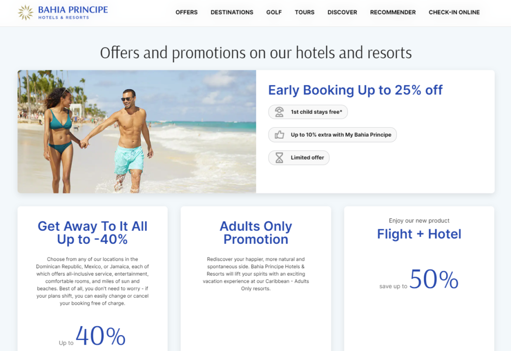 Bahia Principe: Deals