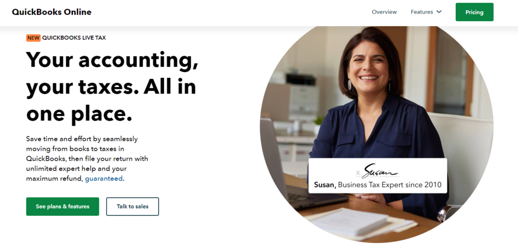 Intuit Quickbooks: Taxes