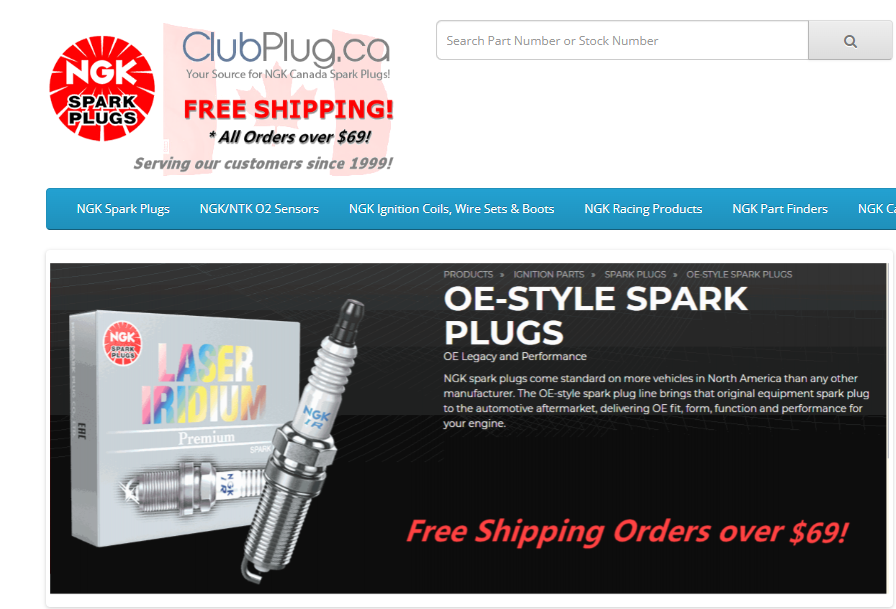 NGK Laser Iridium Spark Plugs: ClubPlug.ca