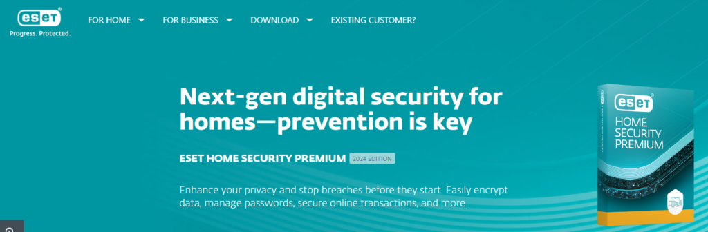 escan internet security: ESET
