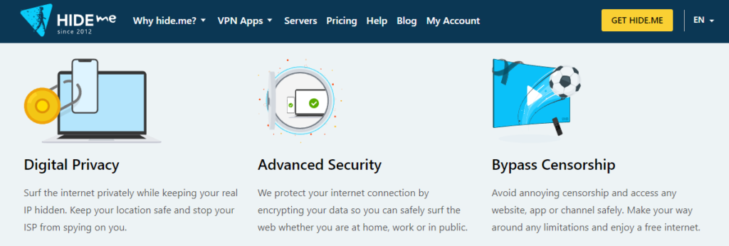 NordVPN: Hide.me