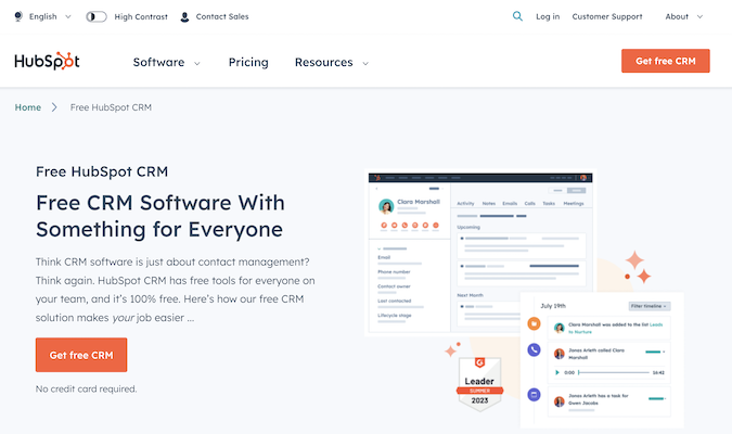 Read more about the article Free CRM for Small Business by HubSpot in 2024